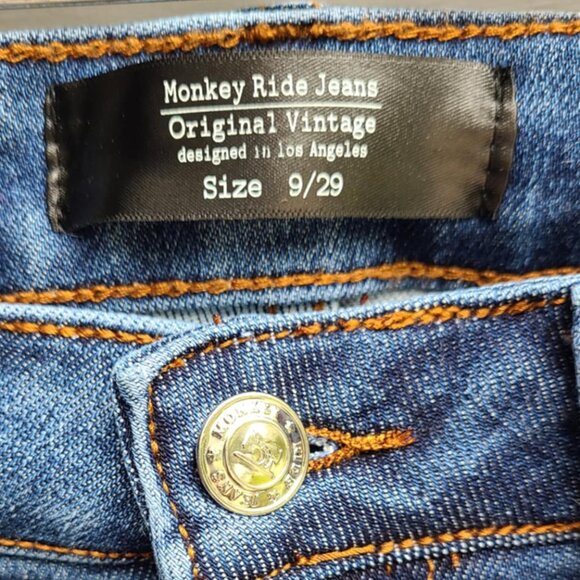 Monkey Ride Jeans Original Vintage size 9/29 - Picture 2 of 10